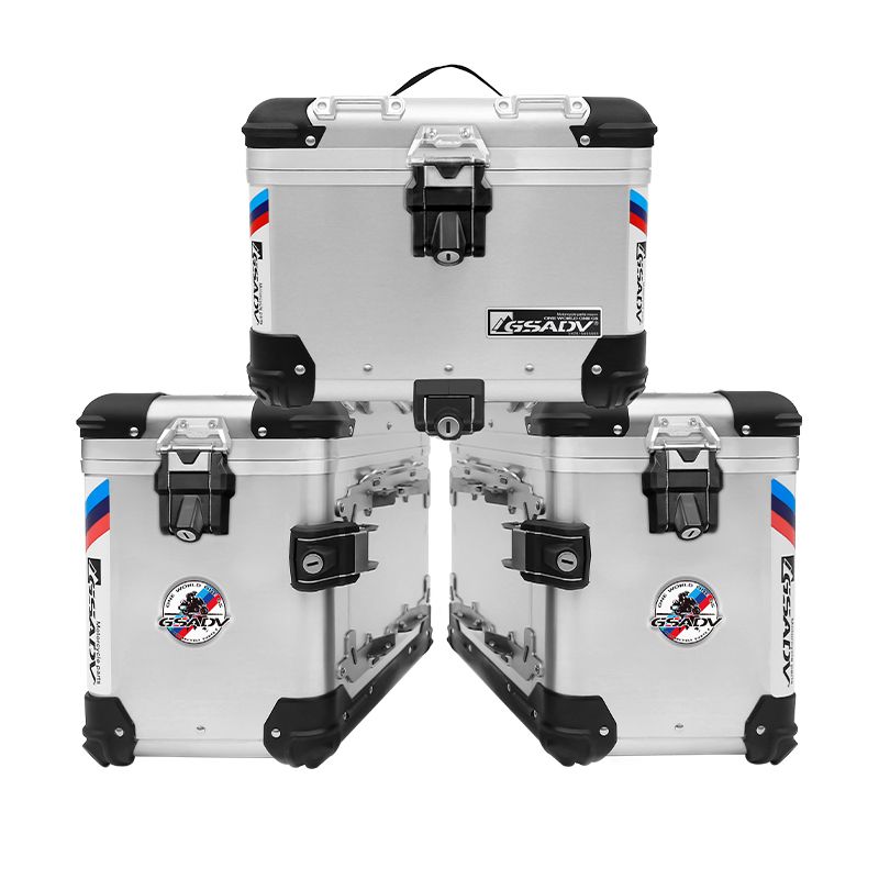 ZINGPRO款铝镁合金三箱-银色