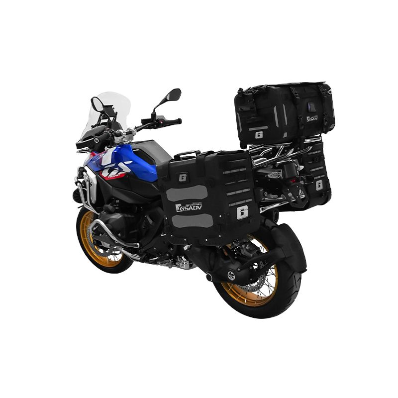 硬核拉力软甲边包+尾包+银色护杠