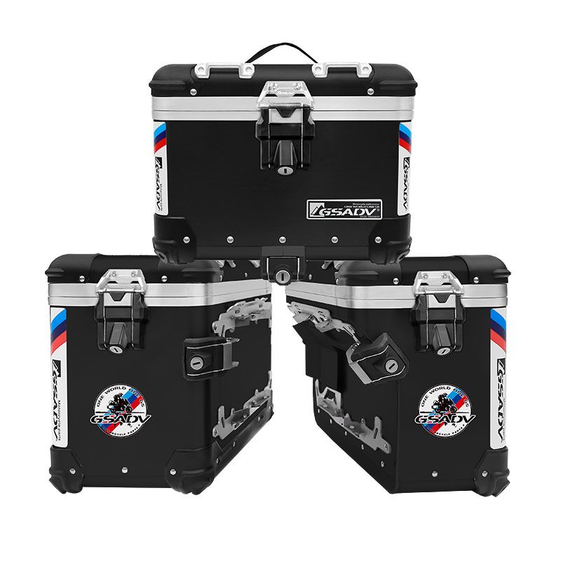 zingpro款铝镁合金三箱-黑色