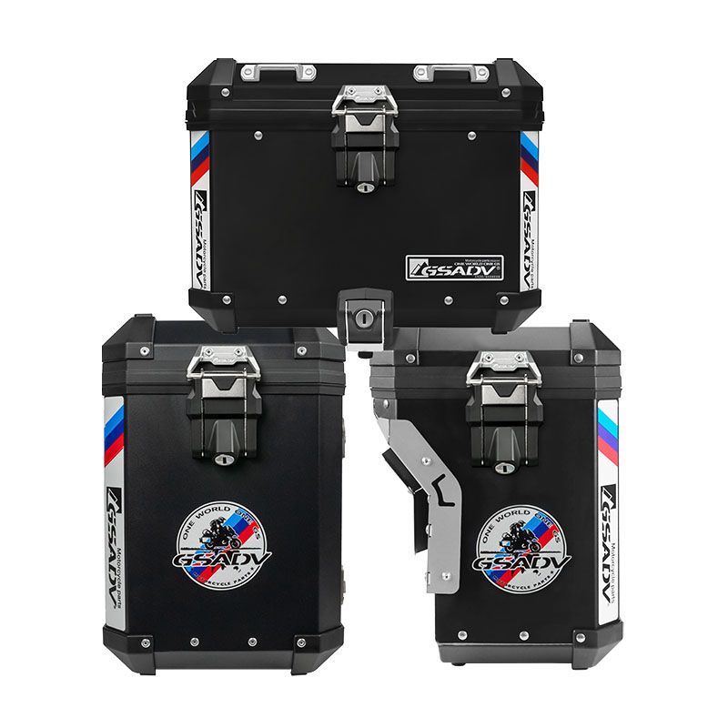 经典款铝镁合金三箱-黑色