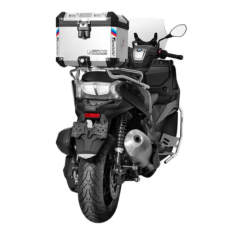 经典款铝镁合金尾箱-银色