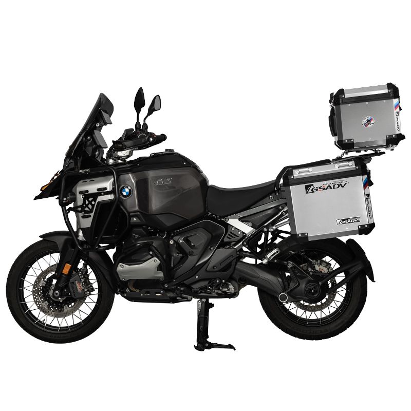 经典款铝镁合金三箱-银色