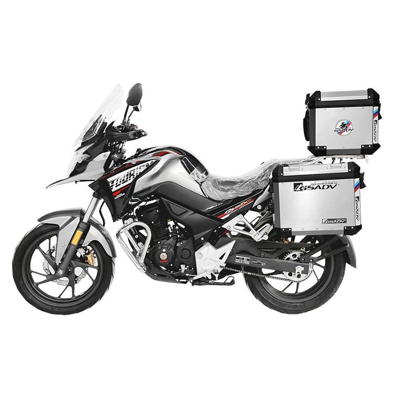 经典款铝镁合金三箱-银色