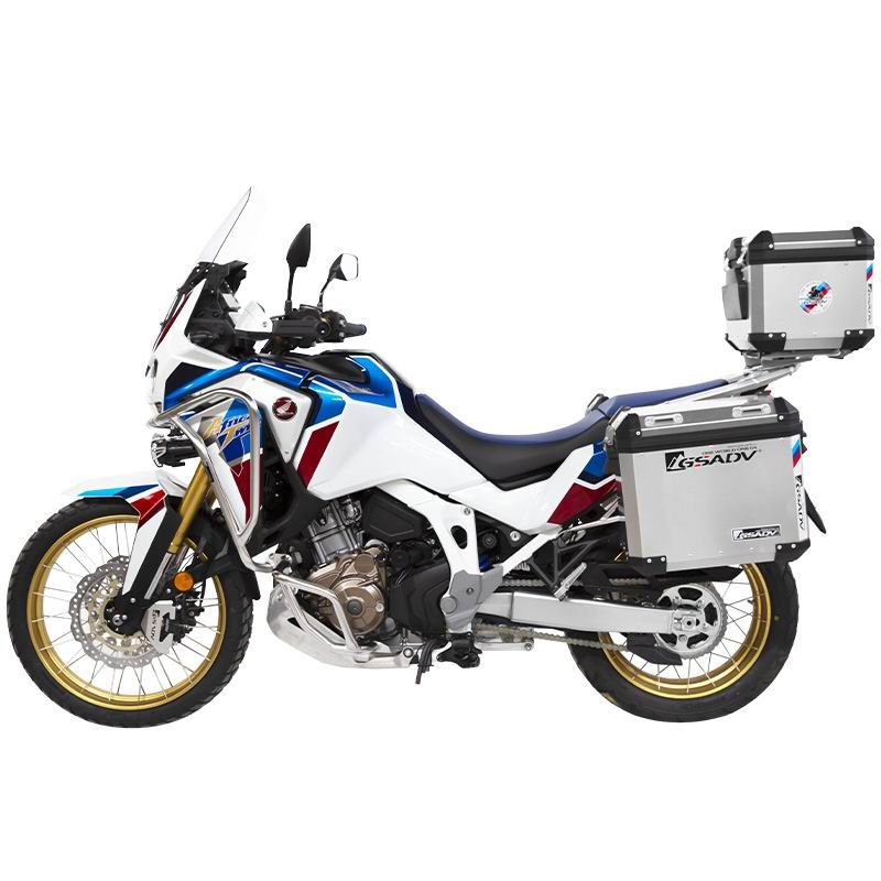 不锈钢银色上下护杠-经典款铝镁合金三箱-银色