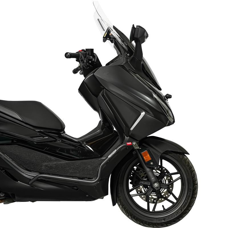 CNC不锈钢脚踏护杠-黑色