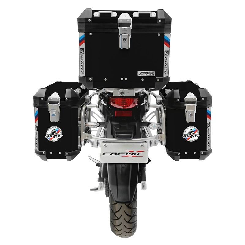 经典款铝镁合金三箱-黑色