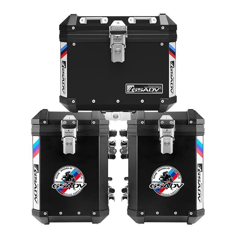 经典款铝镁合金三箱-黑色