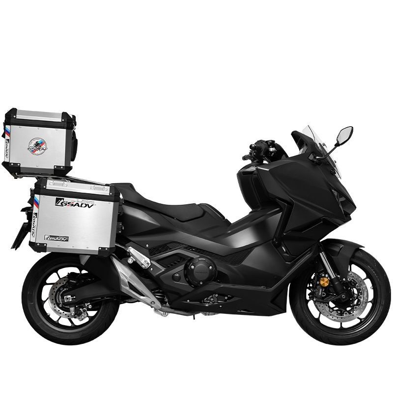 经典款铝镁合金三箱-银色