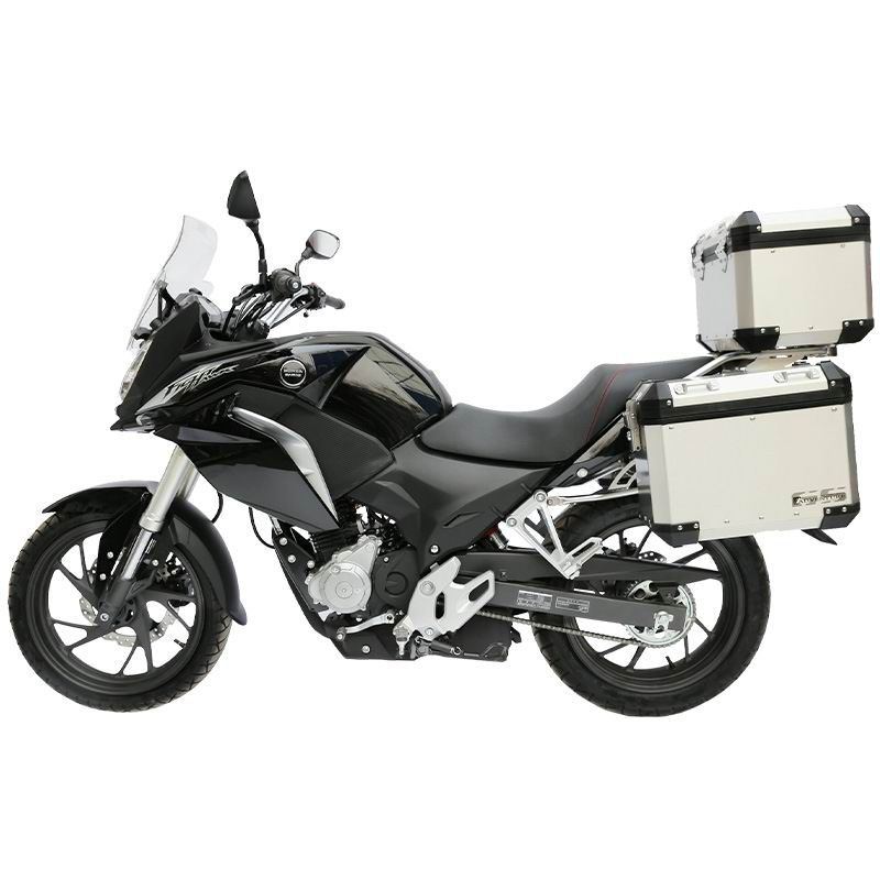 经典款铝镁合金三箱-银色