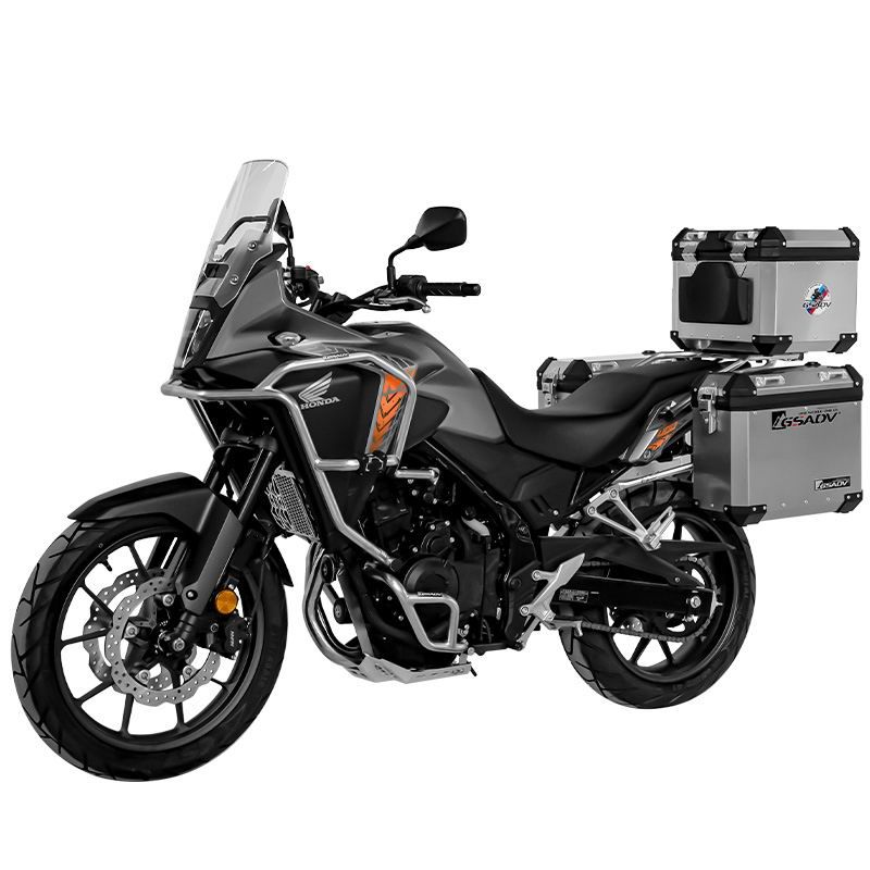 经典款铝镁合金三箱-银色