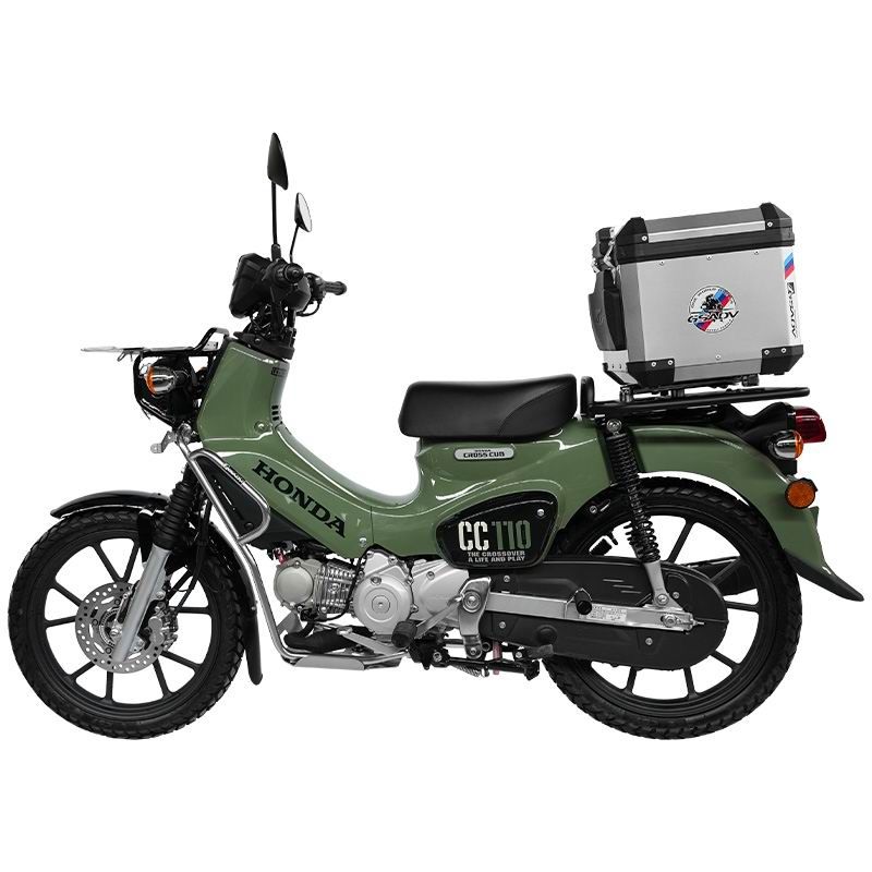 经典款铝镁合金尾箱-银色