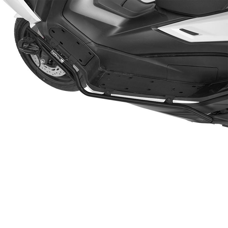 A款不锈钢脚踏护杠-黑色