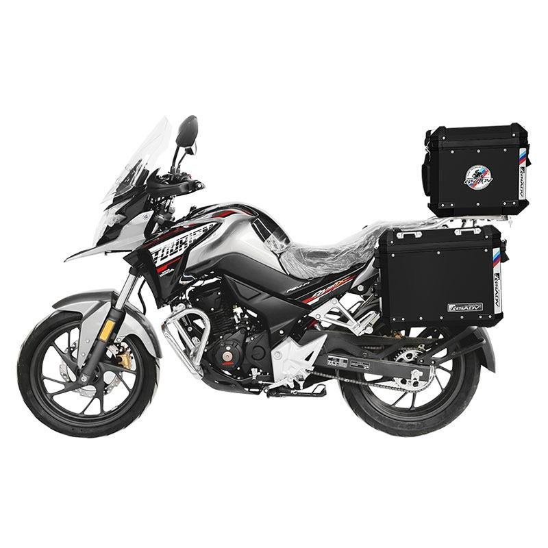 经典款铝镁合金三箱-黑色