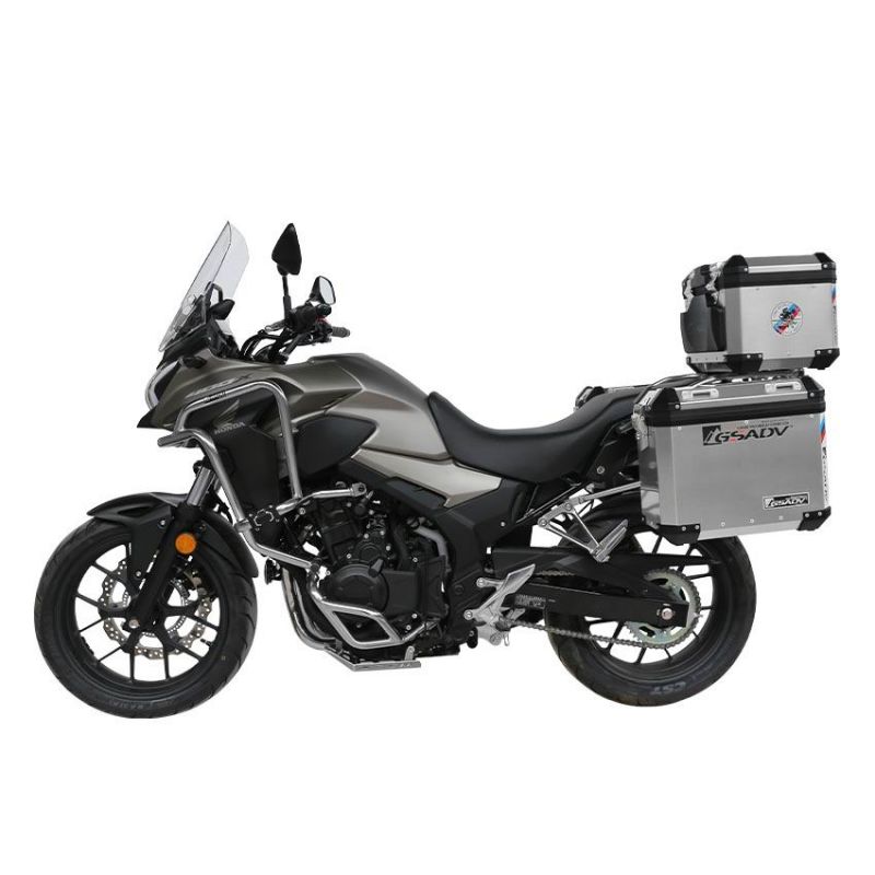 经典款铝镁合金三箱-银色