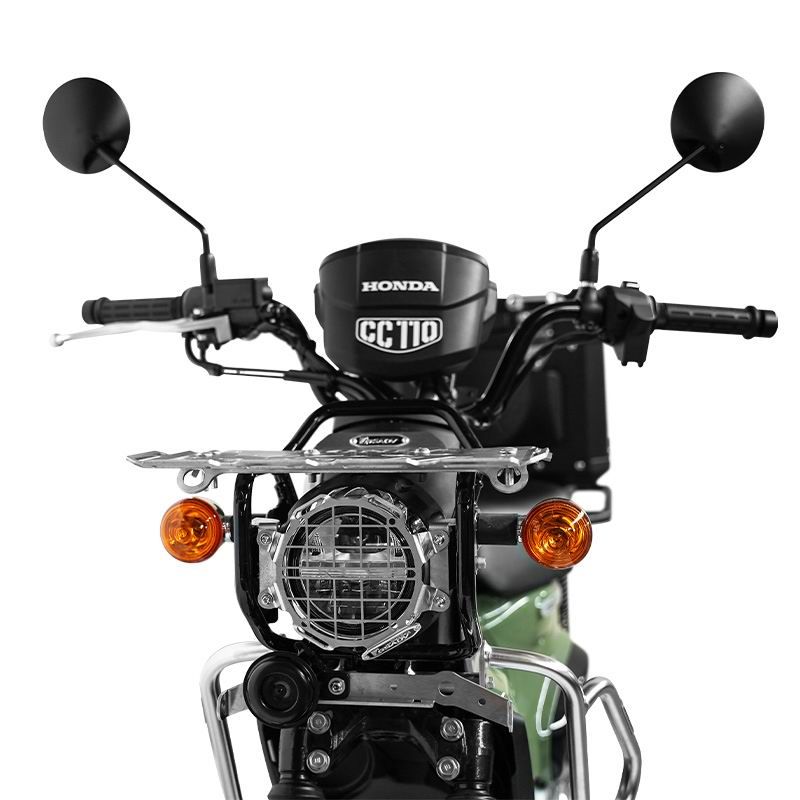 大灯护网-银色射灯支架