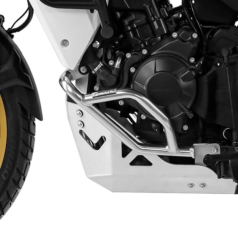 不锈钢下护杠-银色