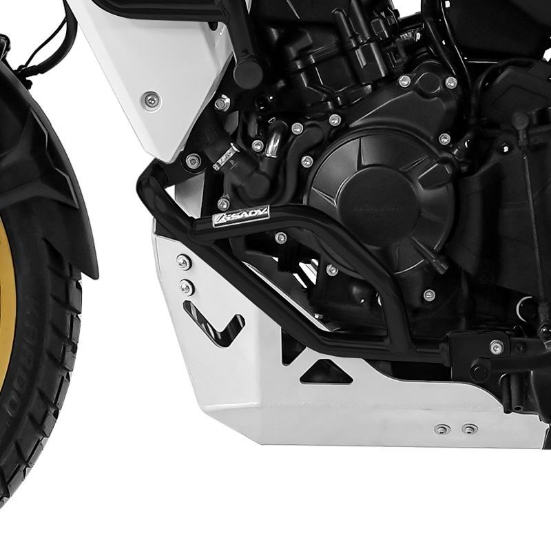 不锈钢下护杠-黑色