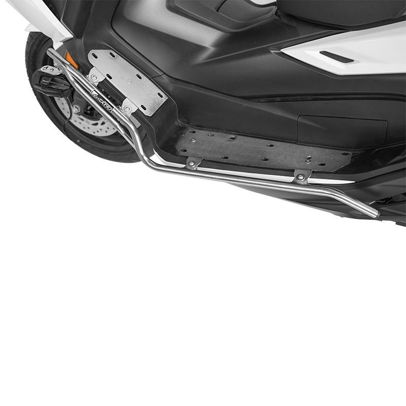 A款不锈钢脚踏护杠-银色