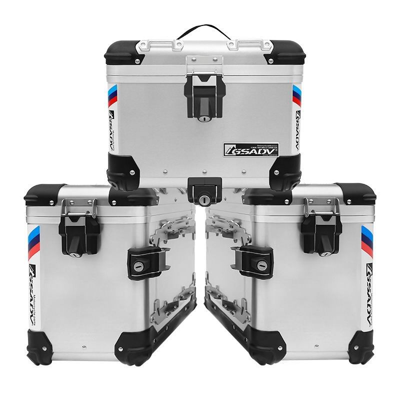 zingpro款铝镁合金三箱-银色