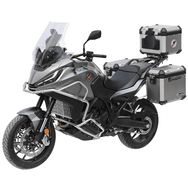 不锈钢上下护杠-银色-经典款铝镁合金三箱-银色