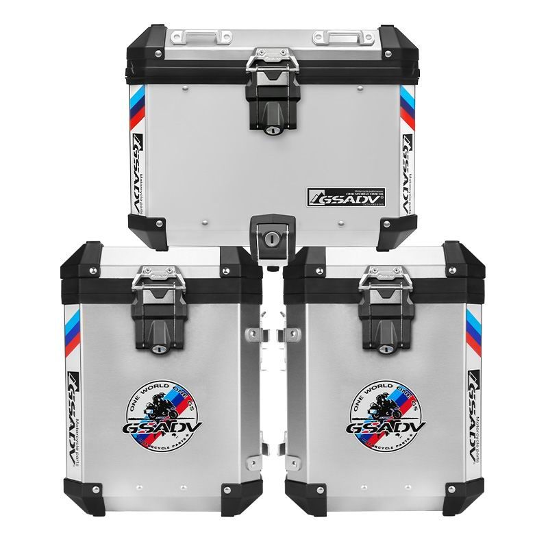 经典款铝镁合金三箱-银色