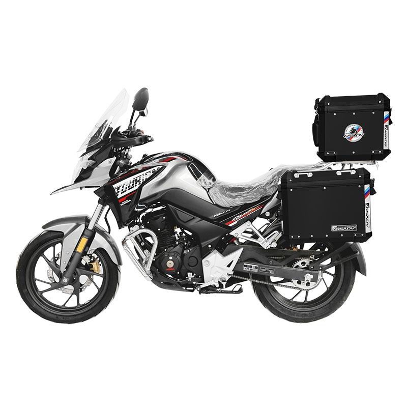 经典款铝镁合金三箱-黑色