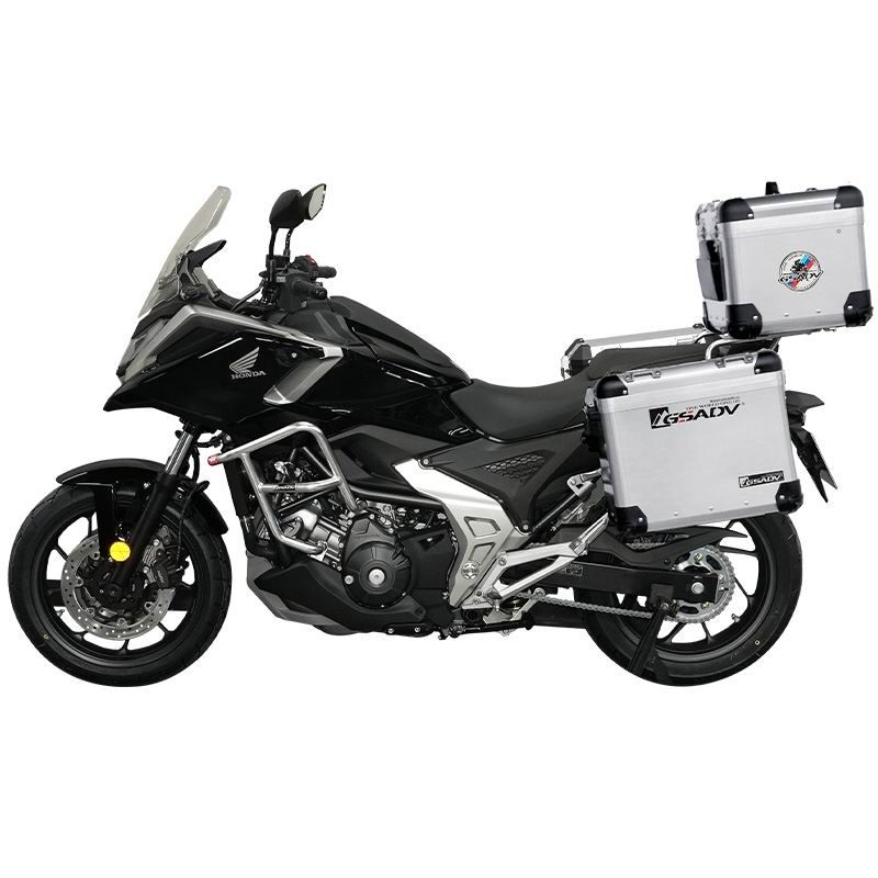 不锈钢黑色护杠-zing款铝镁合金三箱-银色