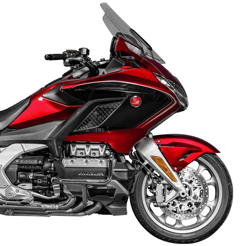 发动机护杠B款-镀铬银