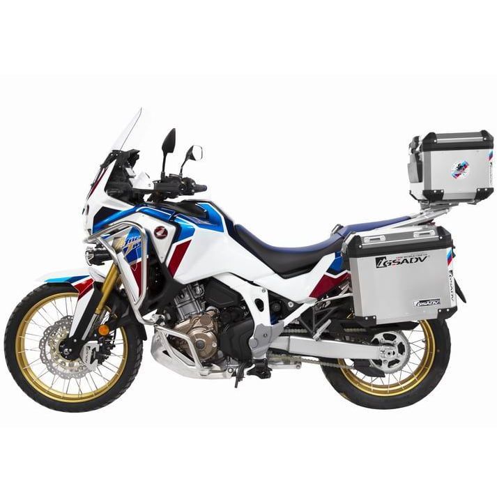 经典款铝镁合金三箱-银色